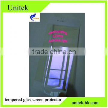 2.5D 9h Blue Light Cut Tempered Glass Screen Protector for IPhone 6 Plus, Anti Blue Light Screen Protector