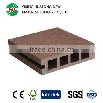 Hollow Outdoor Wood Plastic Composite Decking Exterior WPC Flooring for Garden Landscape