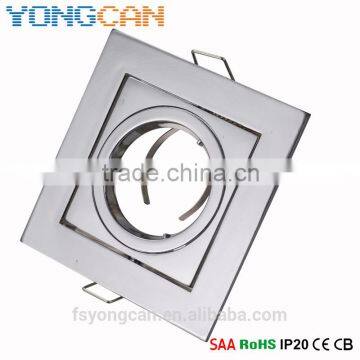 Zinc ally die casting recessed downlight ceiling light trims MR16 downlight GU10 G5.3