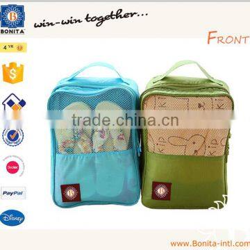 China quanzhou carry fashional polyester shoe bag