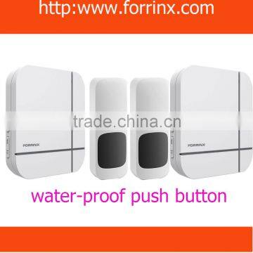 Factory direct supply 2*receiver and 2* transmitter wireless doorbell B11