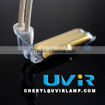 short wave quartz glass tube heating lamp