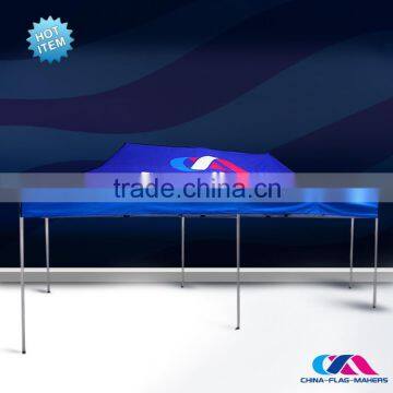 Advertising custom printed polyester material tents for sale