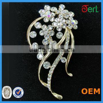 New Fashion Cheap Rhinestone Brooch For Wedding In bulk, Korea Brooch