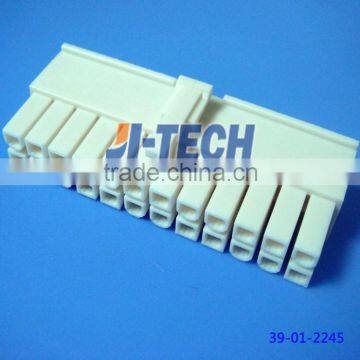 4.2mm pitch molex housing connector 24 pin connector 5557 series molex connector 39-01-2245 Dual Row receptacle housing