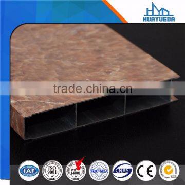 Tridimentional Textured Home Furnishing decorative Aluminum Profiles