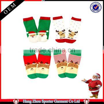 16FZCSS4 high quality christmas socks decoration