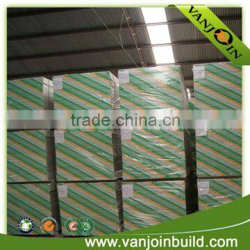 best price of 12mm 12.5mm decoration plaster board for sell