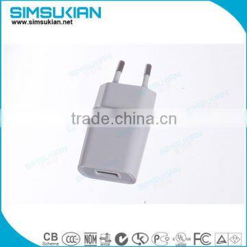 ac dc 6v 450ma usb travel adapter charger