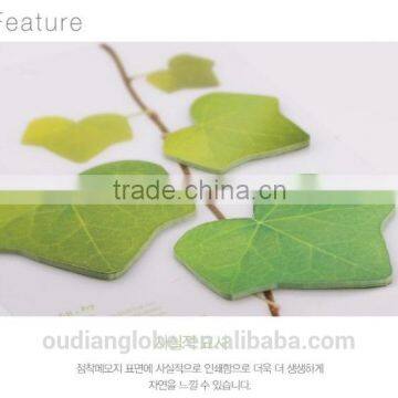 OEM Custom Creative Design Leaf Shape Home Decoration Sticky Note 2015 New Product Wall Sticker Kitchen Accessories photo-3