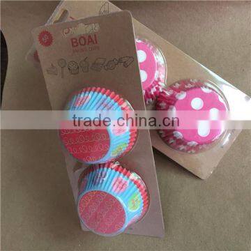 Factory Sell 40GSM Food Grade Waterproof Paper Cake Cup photo-2
