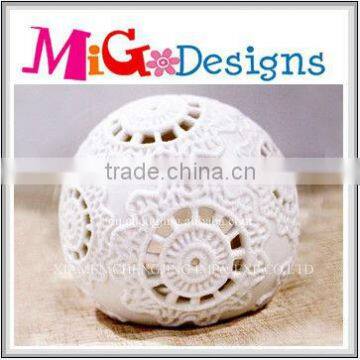 supplies crafts gift white ceramic votive candle holders
