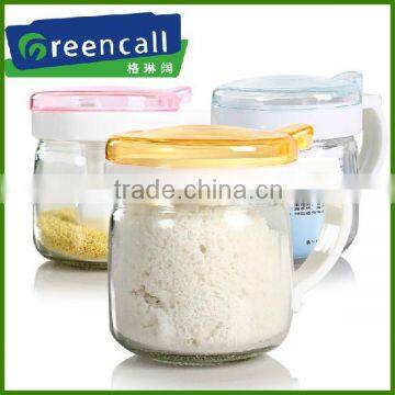 High quality kicthen glass spice bottle set for wholesale