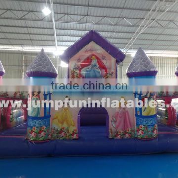 Make fun!! Inflatable Bounce Funcity for Princess Jumping House/Bouncy Castle