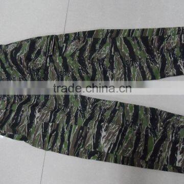 OEM 35% Cotton 65%polyester Twill Afghan Army Dress Grey Camouflage Jungle Camouflage BDU Clothing