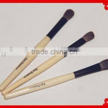 Horse hair cosmetic brush,birch handle makeup brush