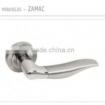 2014 High-Quality Aluminum Door handles on Rosette