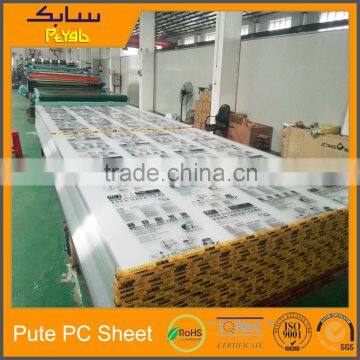 Heat retention, light diffusion greenhouse glazing siding polycarbonate