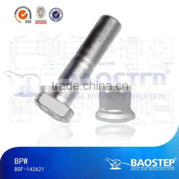 Actors stud bolts with hex nut