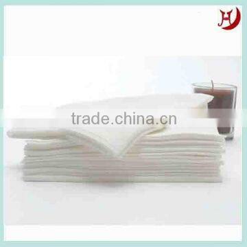 Disposable spunlace nonwoven hair towel