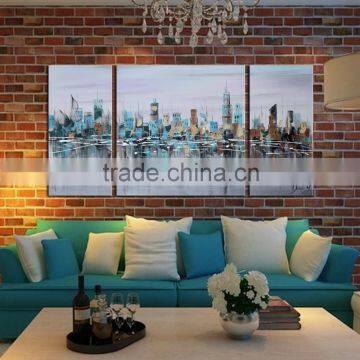 modern multiple panel decorative group painting