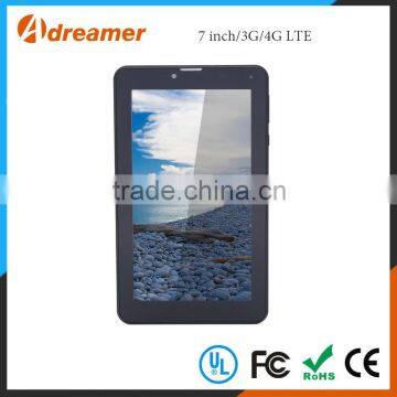 Multi Communication Modes Quad Core 1.0 GHz CPU Square Screen 7 Inch pc Tablet