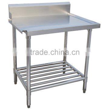 New arrivel hotel restaurant kitchen stainless steel work bench