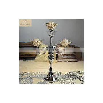 high quality large crystal candleabra