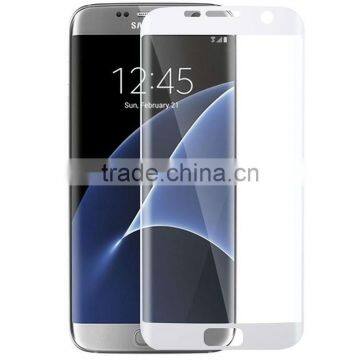 9H 0.2MM 3D Curved Full Coverage Tempered Glass Screen Protector For Galaxy S7 Edge G9350 Glass Silk Print Glass Thermal Bending photo-5