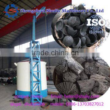 Hot sell coconut shell 3500kg/24 hours environmental protection charring stove 008613703827012