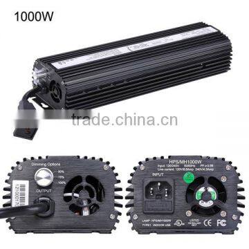 Hydroponic indoor growing light digital ballast 1000W