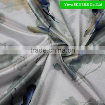 2015 New Design Floral Printing Satin Fabric for Ladies Garments photo-2