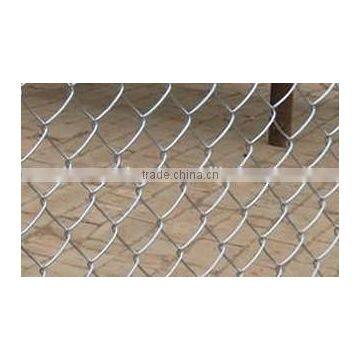 Diamond 65x65mm Hot Dip Galvanized Wire Woven Diamond Mesh Chainlink Fence photo-4