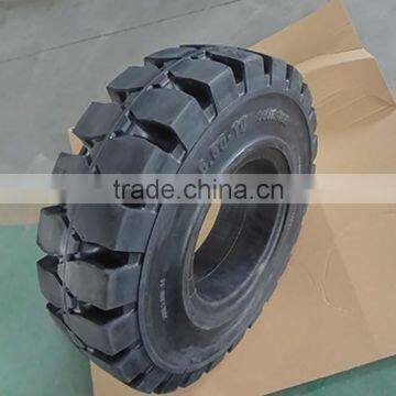 Solid Forklift Tire 21x7x15, 600-9 Forklift Solid Pneumatic Tires (various Size) photo-3