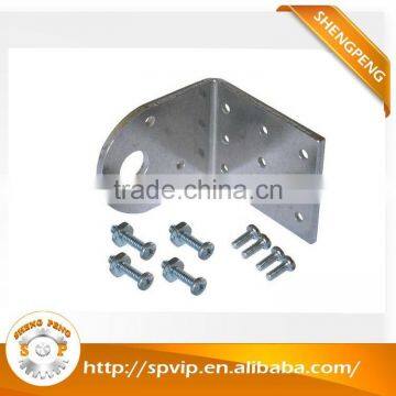 Electro Polished CNC Machining stamping Parts , Decorative Furniture hardware