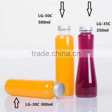 New arrival 300ml free sample clear cheap pet soft plastic drink bottle