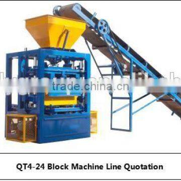 QT4-24 Manual Interlocking Block Machine Sale in Turkey / Shandong Dongyue Machinery Group Company Ltd. photo-6