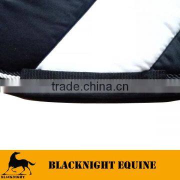 HORSE SADDLE PAD CONTRAST COLOR HORSE SADDLE PAD WITH 400G FILL EQUESTRIAN HORSE SADDLE PAD WHOLESALE DRESSAGE HORSE SADDLE PAD photo-2