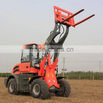 Qingdao EVERUN ER20 Front Loader With Pallet Forks and Quick Hitch for Sale photo-5