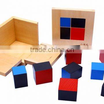 Baby Toy Montessori Algebraic Binomial Cube Early Childhood Education Preschool Training Math Kids Toys photo-2