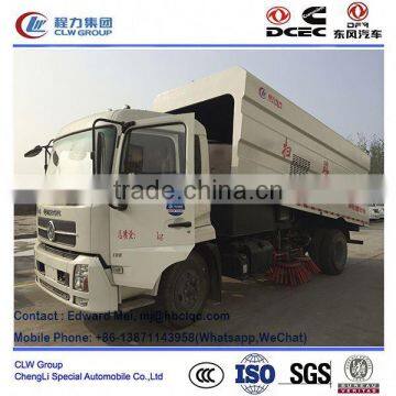 dongfeng gas road sweeper 8 m3