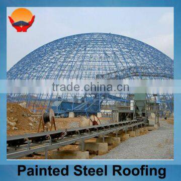 Steel structure prefabricated steel arch roofing