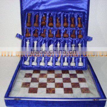 WHOLESALE 2017 NEW PRICE High Quality ONYX CHESS BOARDS WITH FIGURES photo-5