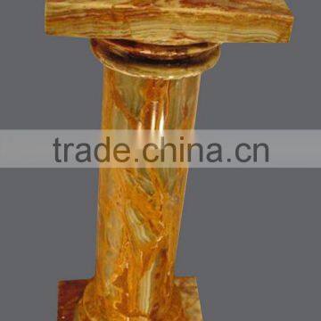 NATURAL 2017 New Items MULTI GREEN ONYX PEDESTALS COLLECTIONS photo-6