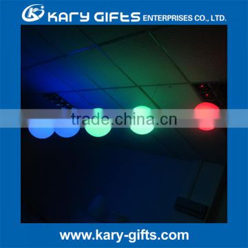 40cm haning decotative RGB color plastic led ball light