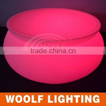 Club Bar Used LED Light Illuminated Tea Coffee Table photo-5