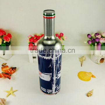 manufacture wine screw top round tin cans