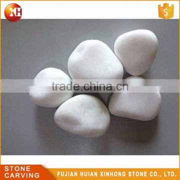 Quartz Pave Smooth Decoration Small White Pebble photo-5