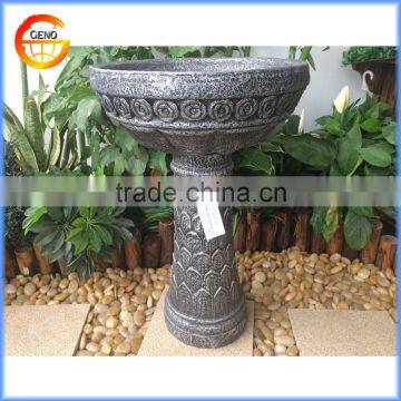 hot selling handmade natural bird bath