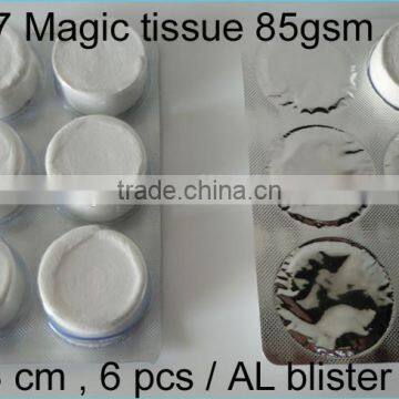 Aluminum Sheet Packing Magic Coin Tissue